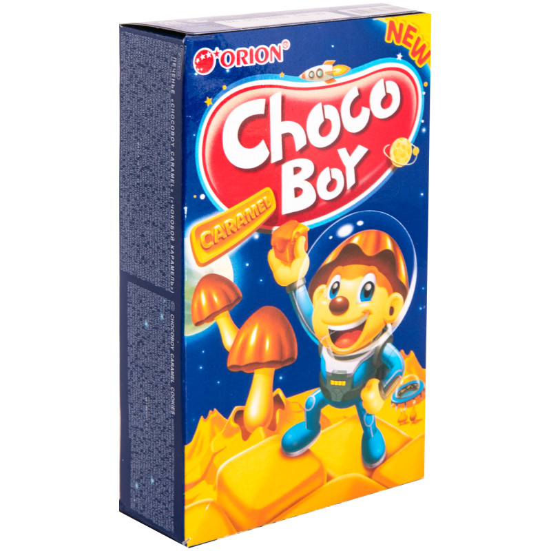 Печенье Orion Choco-Boy Caramel, 45г — фото 1