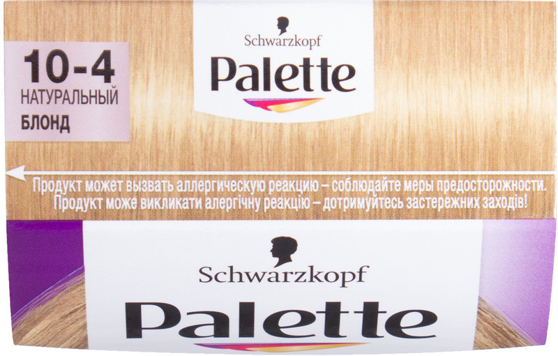 Крем-краска для волос Palette натуральный блонд 10-4 — фото 5