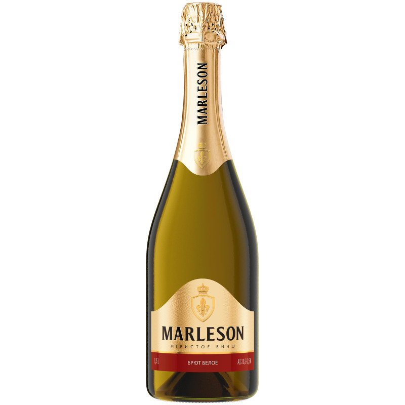 Вино игристое Marleson белое брют 10.5-12.5%, 750мл — фото 1