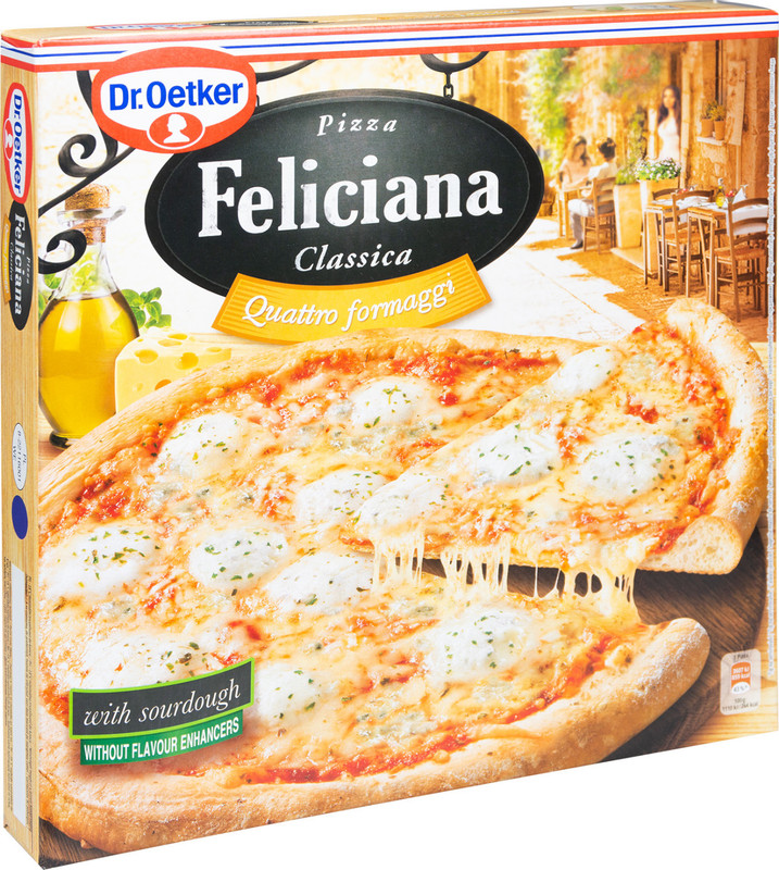 Пицца Dr.Oetker Feliciana 4 сыра, 325г