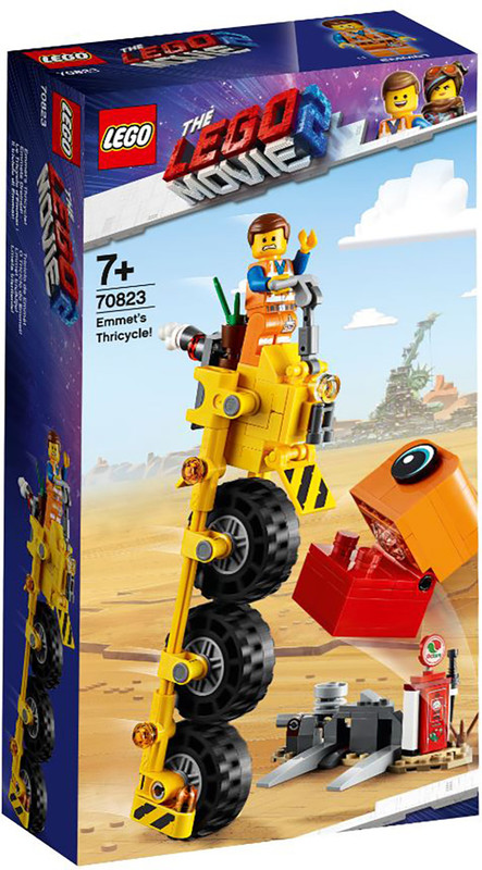 Конструктор Lego Трехколёсный велосипед Эммета 70823