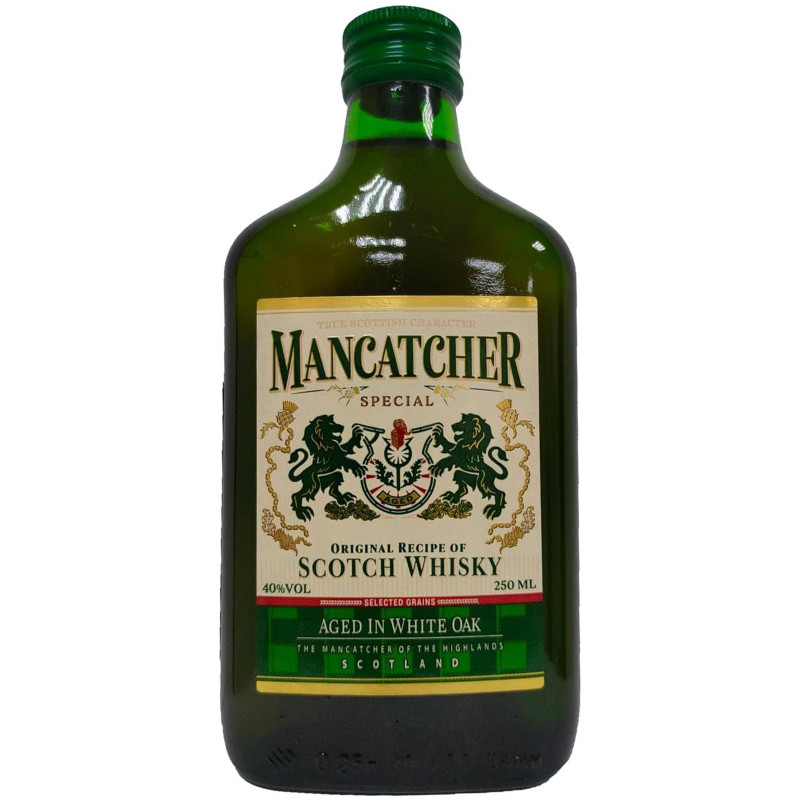 Виски Mancatcher зерновой 4-летний 40%, 100мл