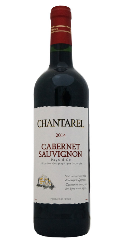 Вино Chantarel Каберне Совиньон красное сухое 13%, 750мл — фото 1