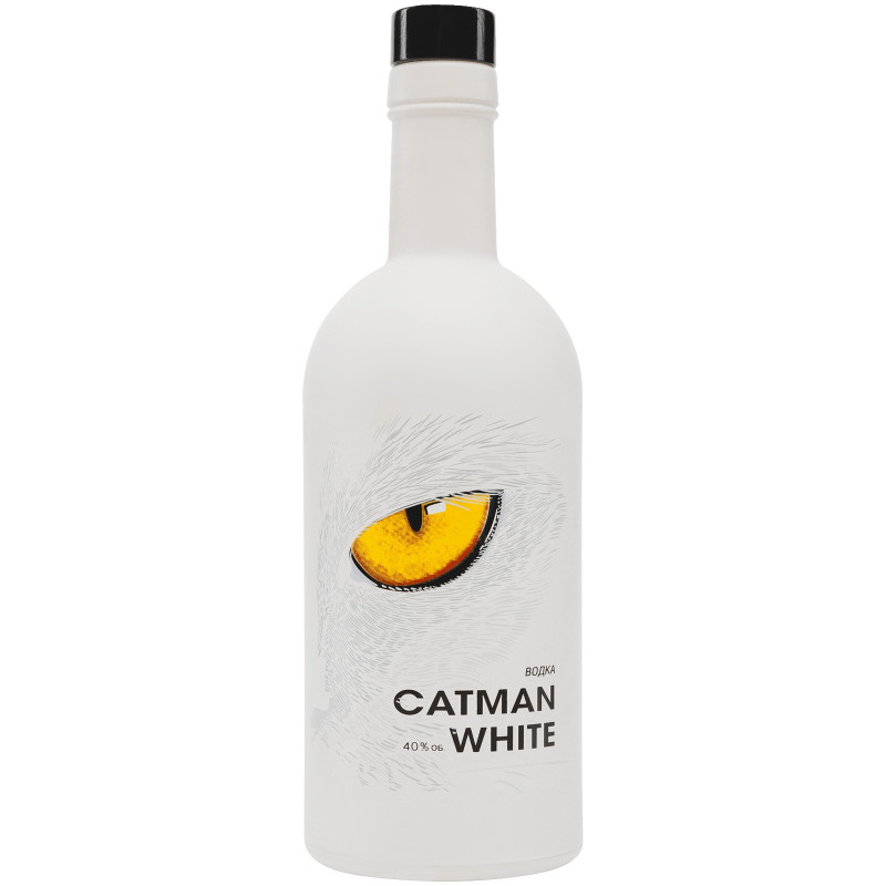 Водка Catman White 40%, 500мл