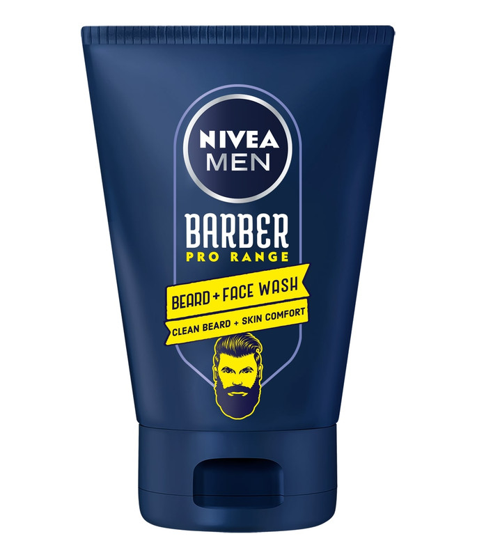 Гель для умывания Nivea Men Barber Pro Range очищающий для умывания для лица и бороды, 100мл