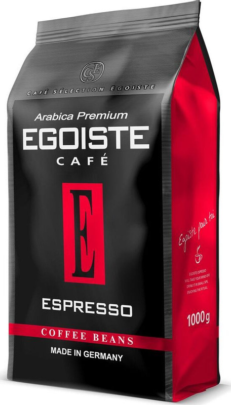 Кофе Egoiste Espresso в зёрнах, 1кг