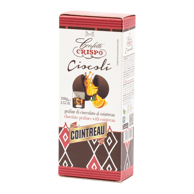 Конфеты Crispo шоколадные с Куантро, 100г — фото 2