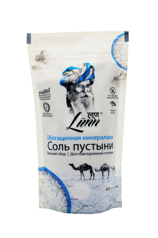 Соль Lunn Пустыни-Зимний сбор, 500г - купить с доставкой в Москве в Перекрёстке