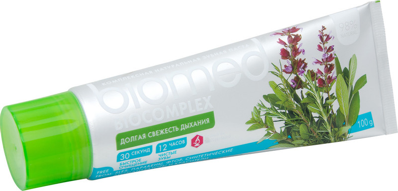 Зубная паста Biomed Biocomplex комплексная, 100г — фото 4
