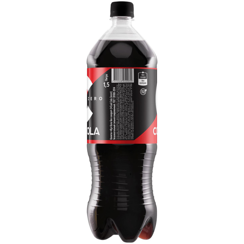 Напиток сильногазированный Cool Cola Zero, 1.5л — фото 1