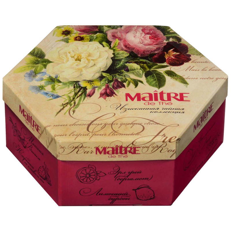 Набор чая Maitre de The Цветы, 120г