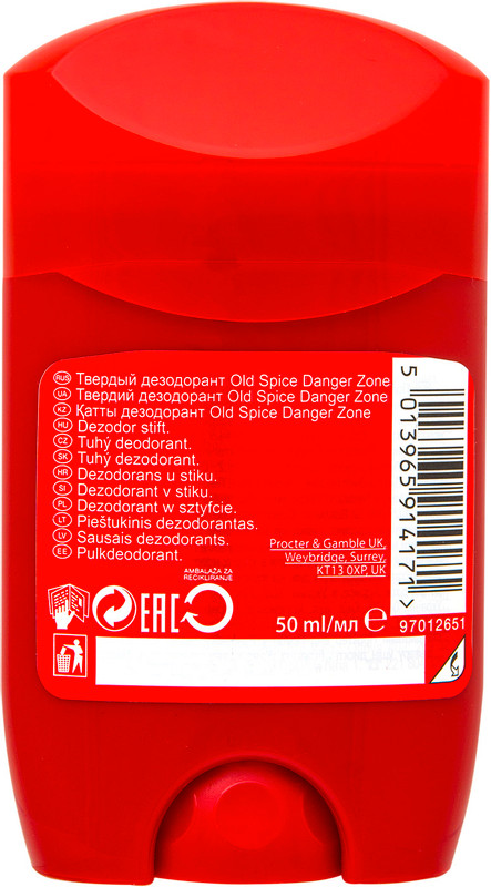 Дезодорант Old Spice Danger Zone стик, 50мл — фото 1