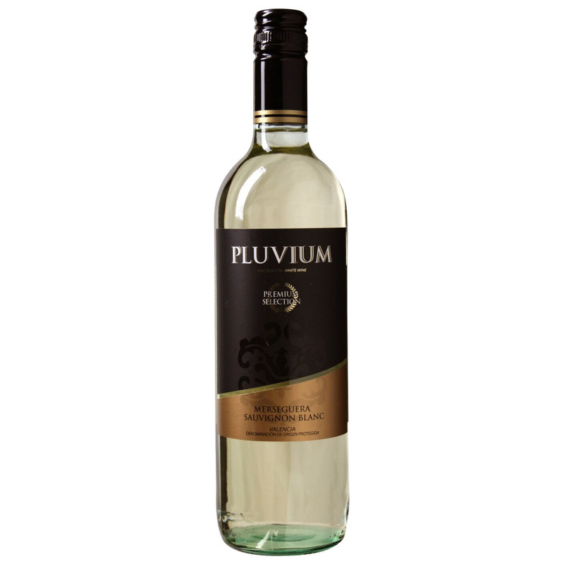 Вино Pluvium Валенсия Мерсегера Совиньон Блан белое сухое, 750мл