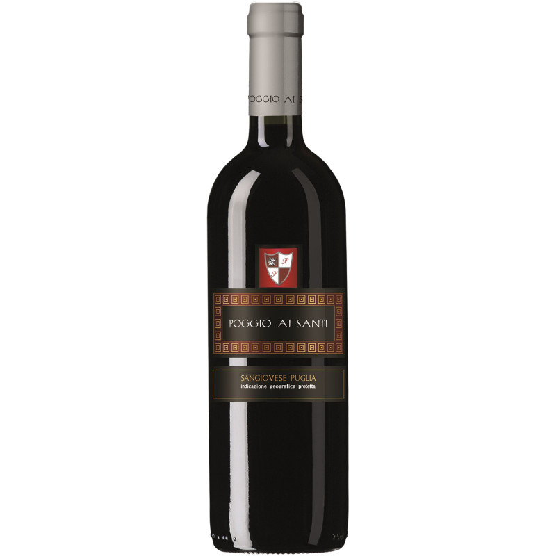 Вино Poggio Ai Santi Санджовезе красное сухое 12%, 750мл