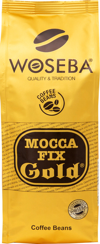 Кофе Woseba Mocca Fix Gold в зёрнах, 250г — фото 2