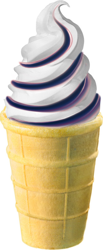 Мороженое Ангария Пломбир на йогурте с черничным джемом 15%, 85г — фото 1