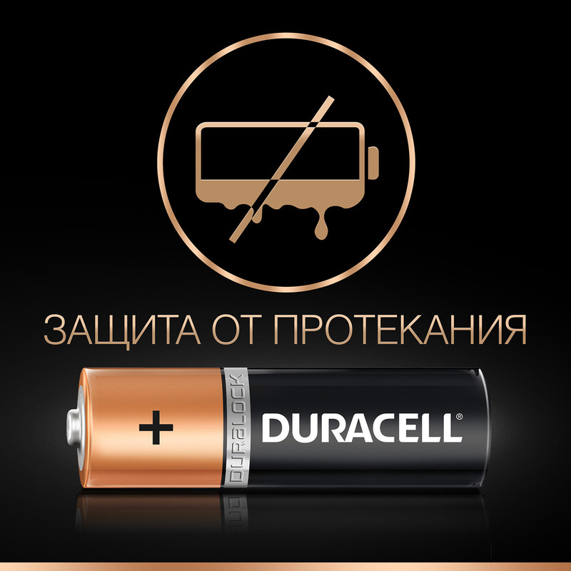 Батарейки Duracell Basic Plus AA Plus, 2шт — фото 4