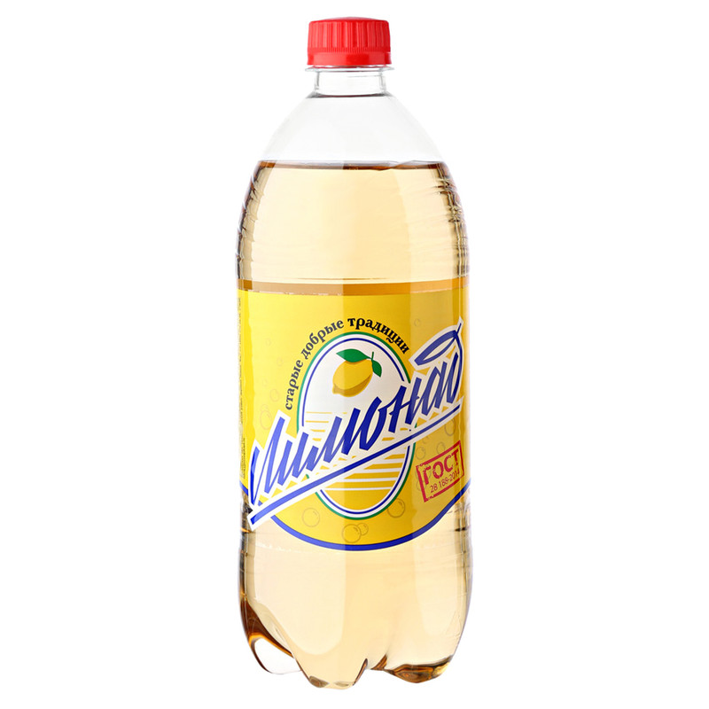Напиток безалкогольный Старые Добрые Традиции Лимонад газированный, 1л