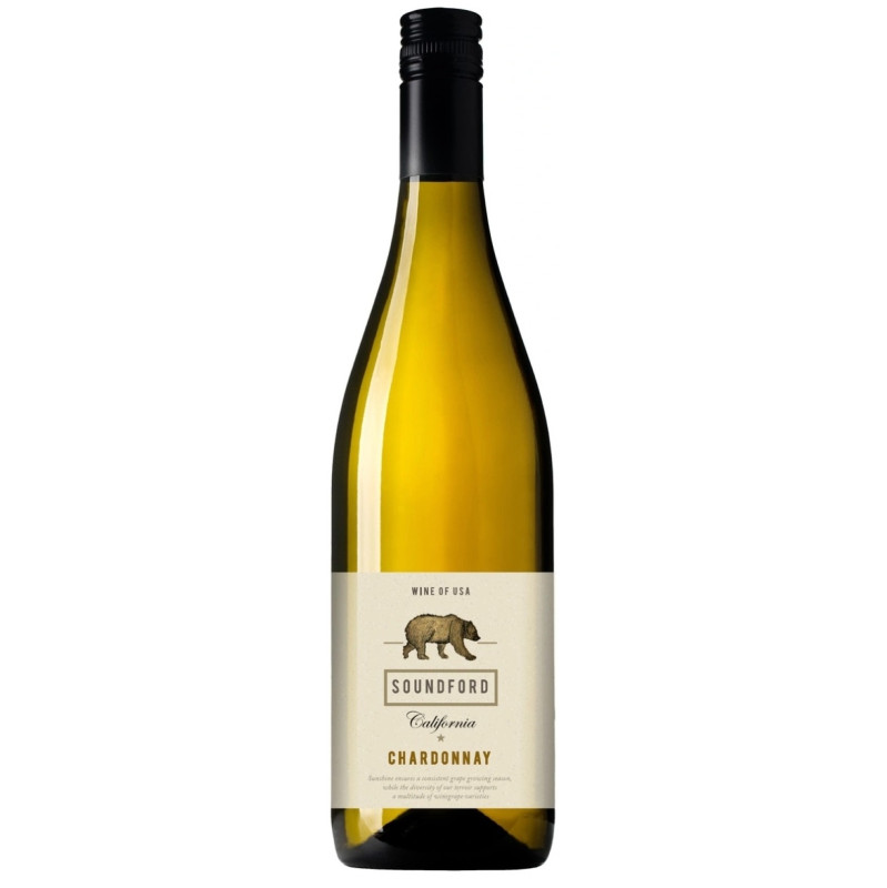 Вино Soundford Chardonnay сортовое белое сухое , 750мл