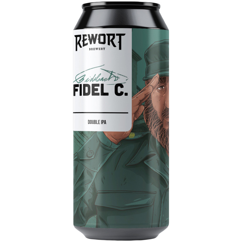 Пиво ReWort BreWery Фидель Кастро светлое нефильтрованное 8.6%, 500мл — фото 1
