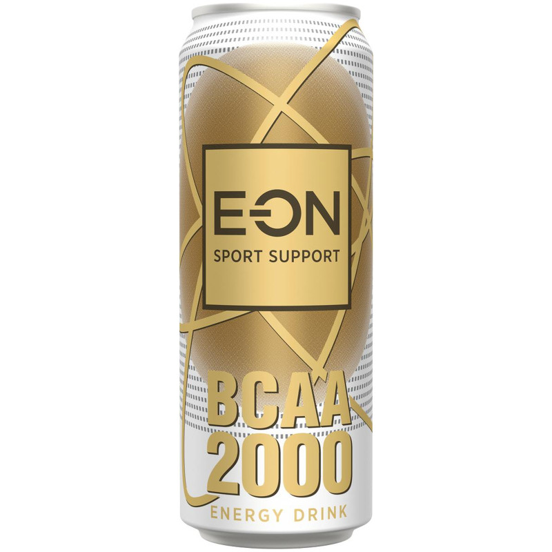 Напиток энергетический E-On BCAA 2000 Sport Support безалкогольный газированный, 450мл