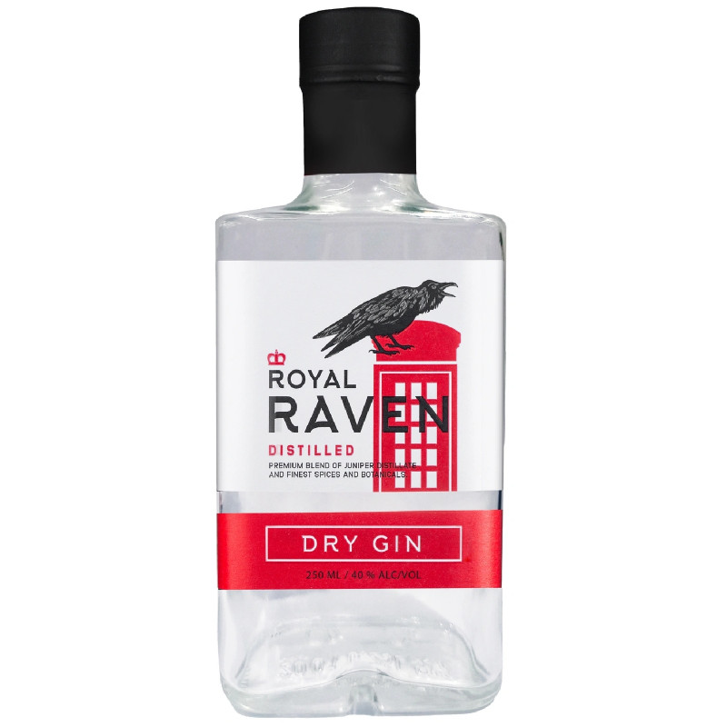 Джин Royal Raven Dry 40%, 250м