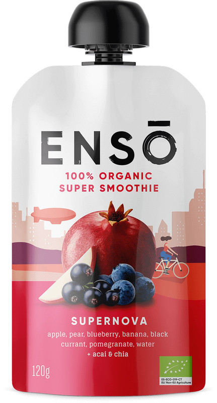 Смузи сокосодержащее Enso Supernova фруктовое, 120г