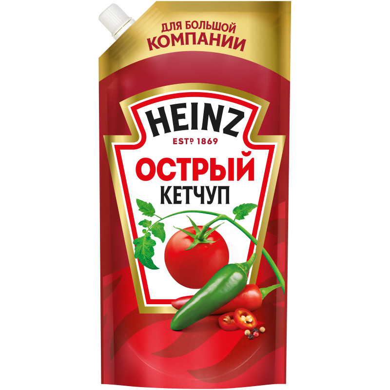Кетчуп Heinz Острый, 550г — фото 6
