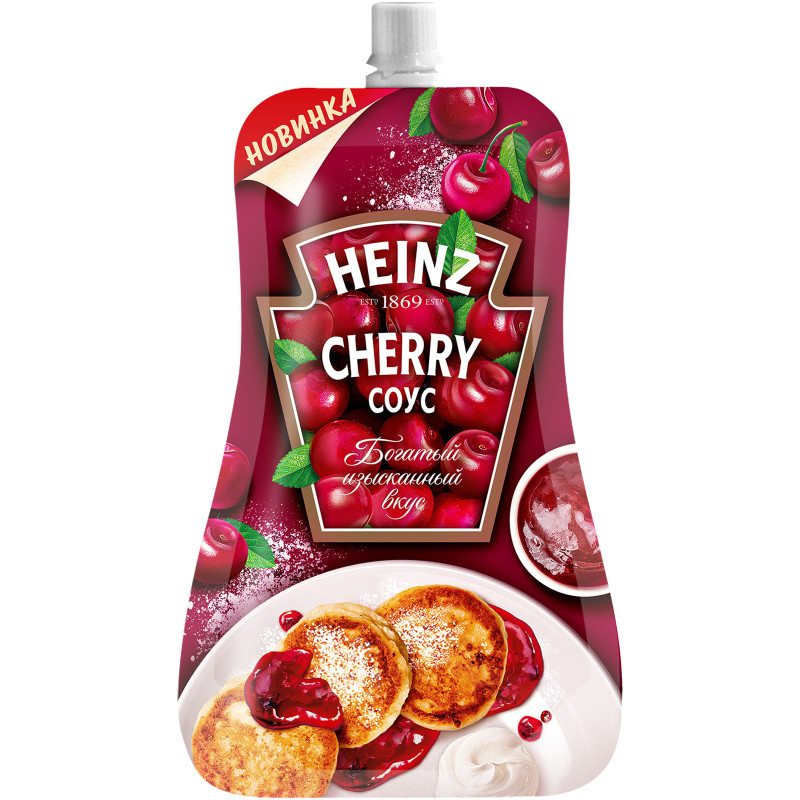 Соус Heinz Cherry деликатесный, 230мл — фото 5