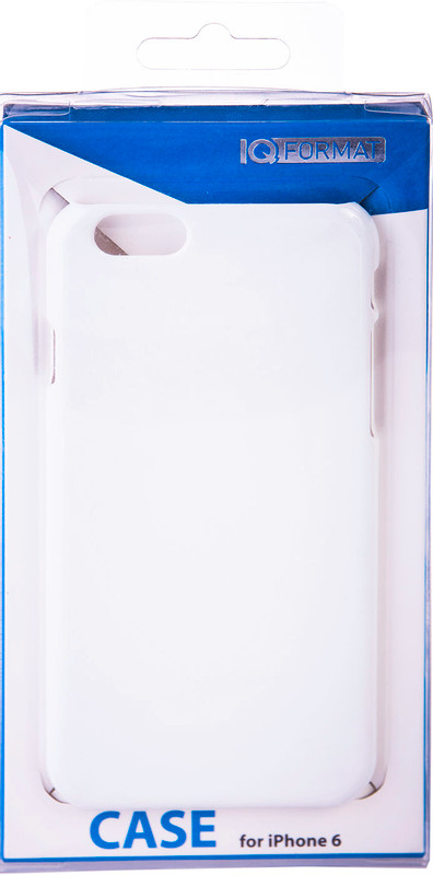 Чехол защитный IQ format для iPhone 6/6S белый