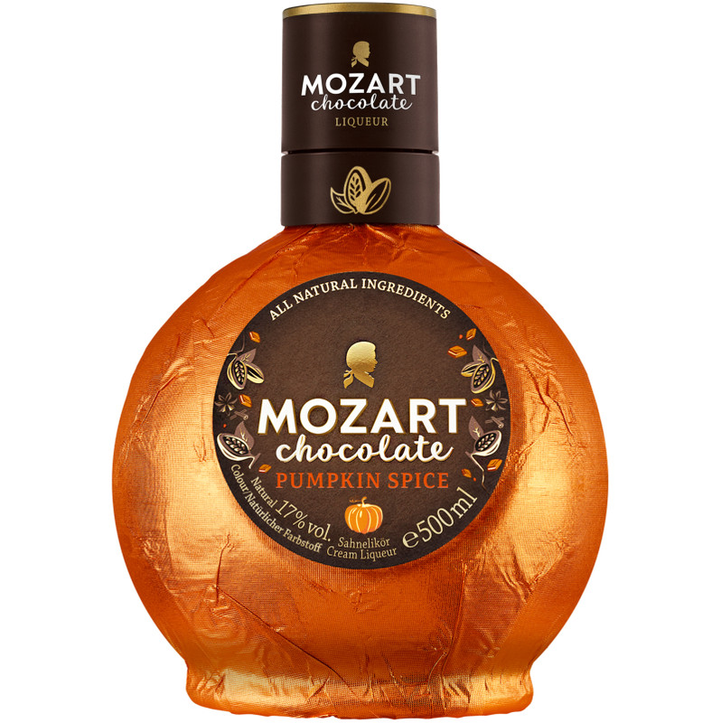 Ликёр Mozart С шоколадом и пряной тыквой 17%, 500мл