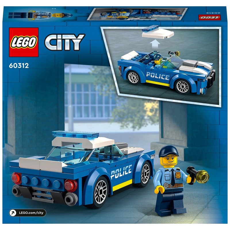 Конструктор Lego City Police Полицейская машина 60312 — фото 3