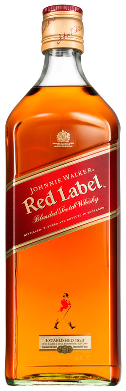 Виски Johnnie Walker Рэд Лейбл 40% в подарочной упаковке, 3л