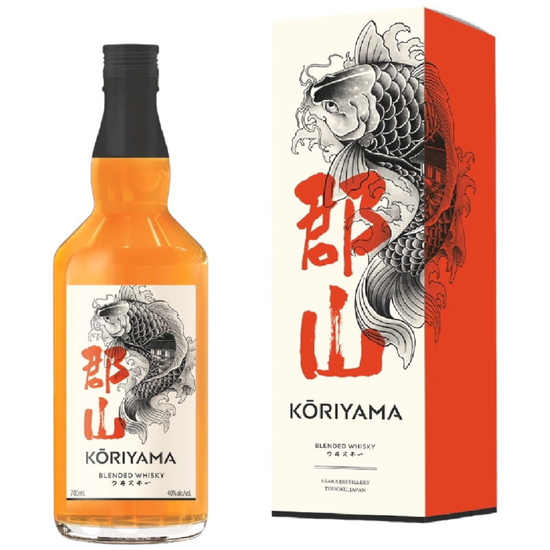 Виски Koriyama японский купажированный 40%, 700мл — фото 1