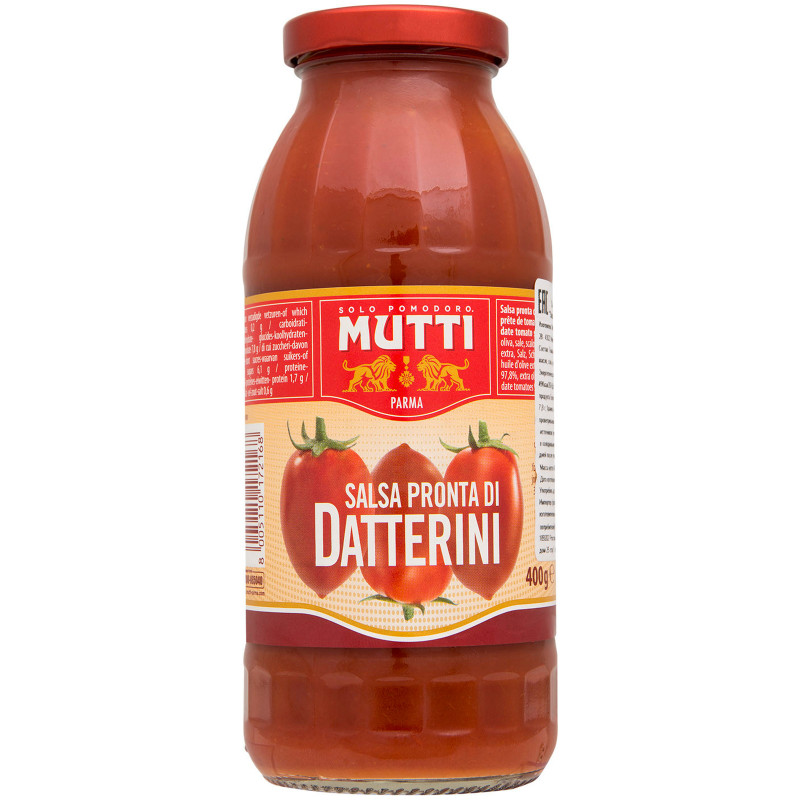 Соус томатный Mutti Salsa Pronta Di Datterni, 400мл