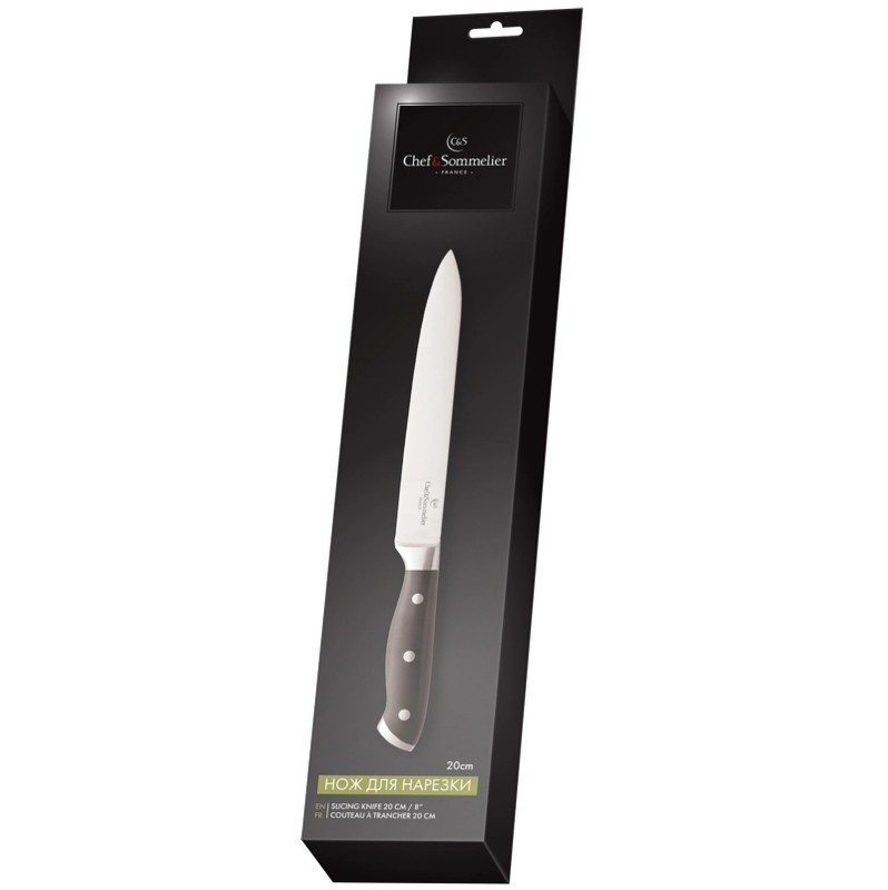 Нож Chef&Sommelier для нарезки, 20см — фото 2