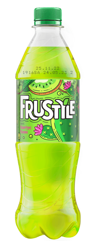 Напиток газированный Frustyle кактус-киви, 500мл — фото 5