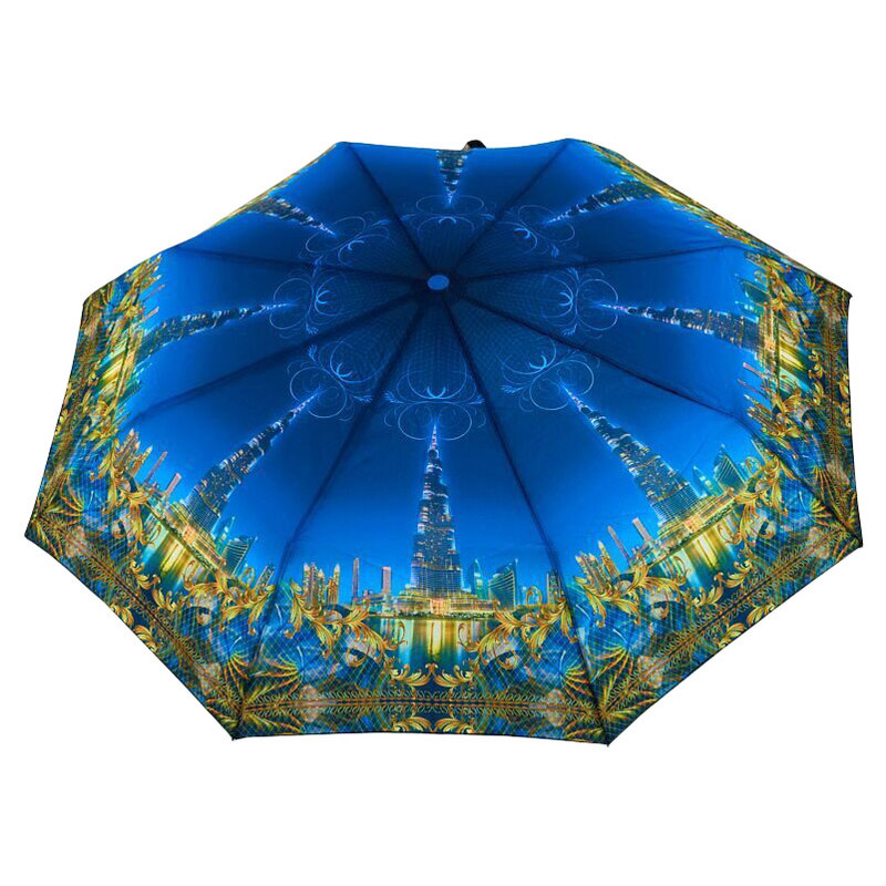 Зонт женский автомат 8 спиц купол в ассортименте, 56 см — фото 3
