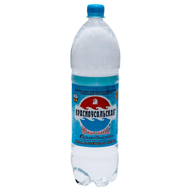 Вода Красноусольская питьевая1 категории негазированная, 1.5л