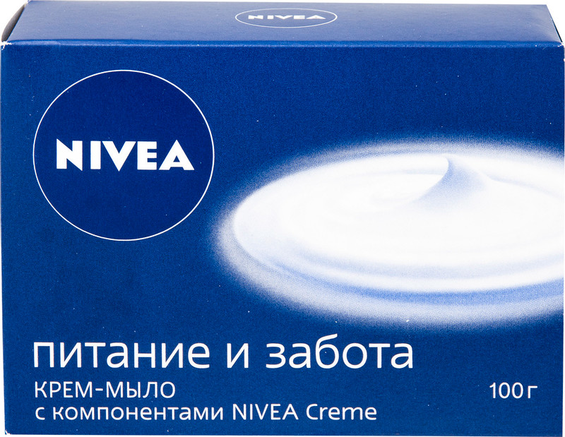 Крем-мыло Nivea питание и забота, 100г — фото 10