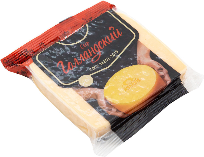Сыр Ичалки Голландский ГОСТ 45%, 250г — фото 3