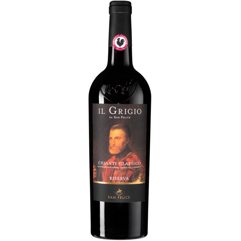 Вино San Felice Il Grigio Chianti Classico DOCG Riserva красное сухое 13.5%, 750мл