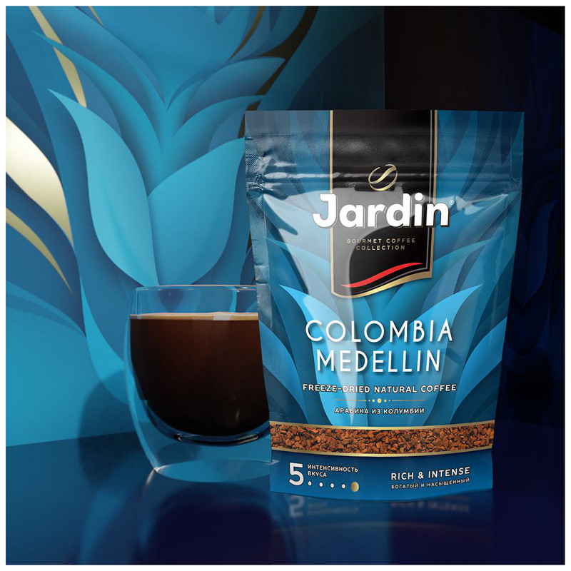 Кофе Jardin Colombia Medellin растворимый сублимированный, 150г — фото 2