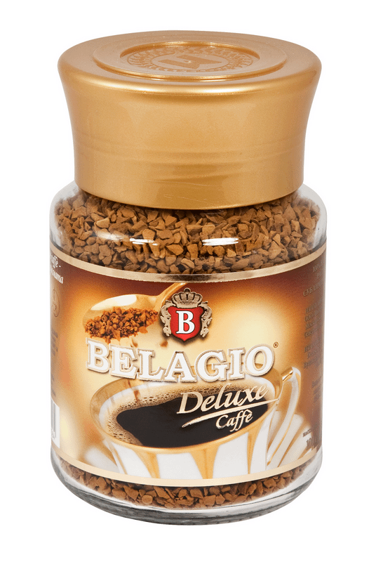 Кофе Belagio Deluxe кристаллизованный, 100г