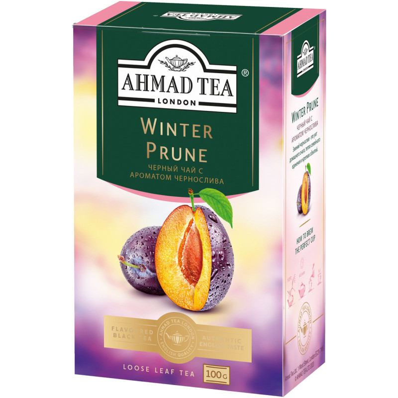 Чай Ahmad Tea Зимний Чернослив, 100г