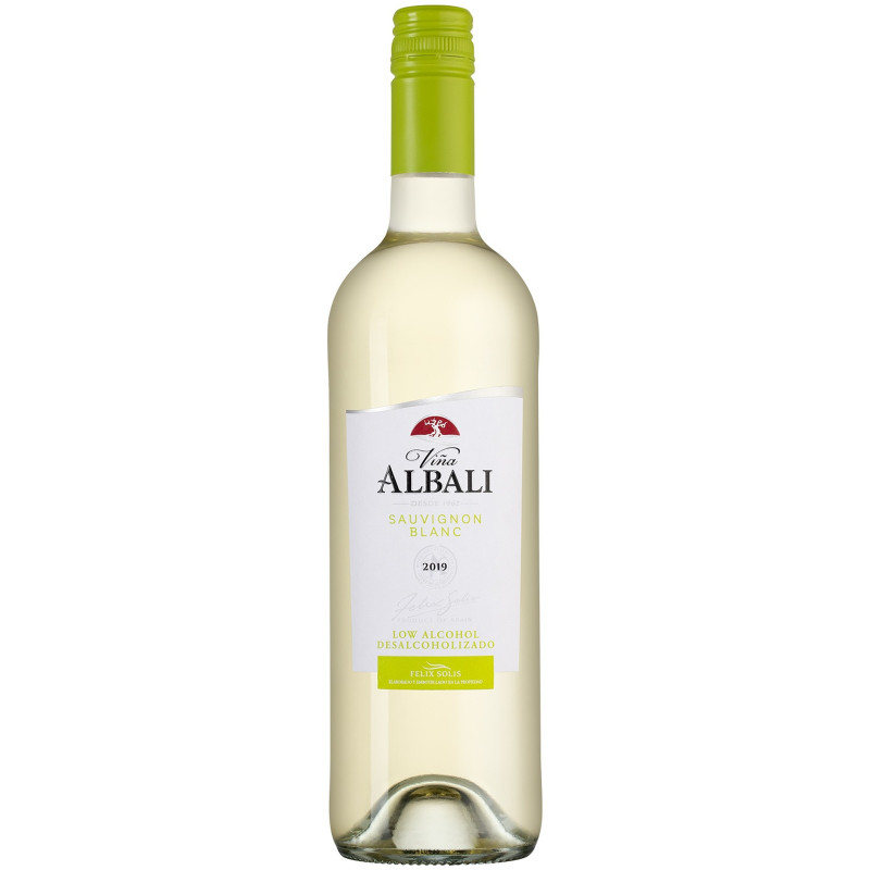 Вино безалкогольное Vina Albali Sauvignon Blanc белое, 750мл