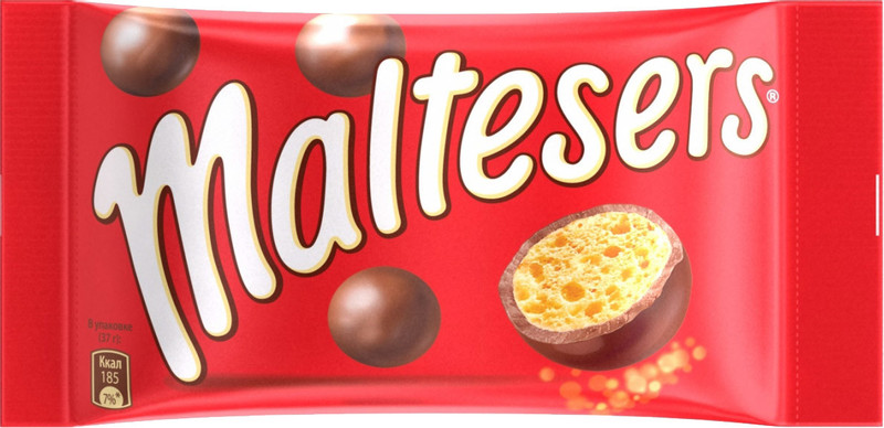 Драже Maltesers шоколадные шарики, 37г — фото 2