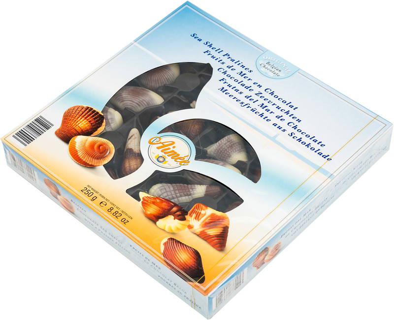 Конфеты Aimee Морские ракушки шоколадные, 250г — фото 2