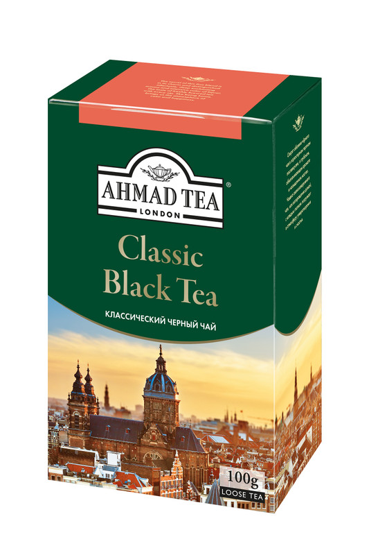 Чай Ahmad Tea Классический чёрный листовой, 100г