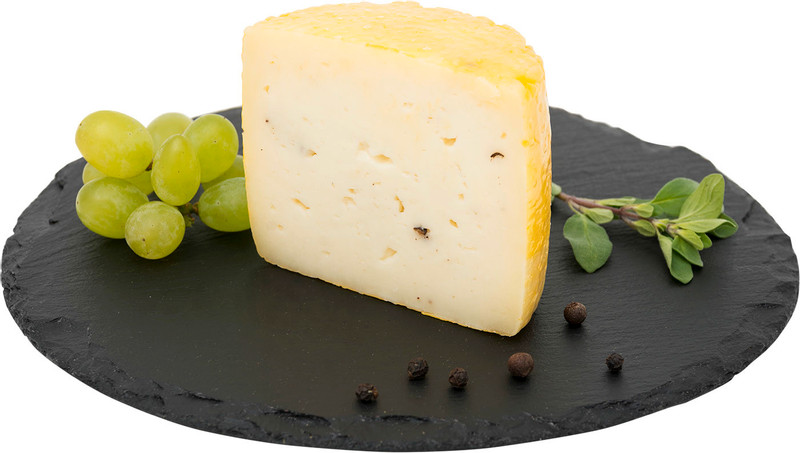 Сыр полутвёрдый фермерский Сырная Губерния Том де буа с душистым перцем 41%